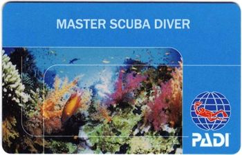 PADI Master Scuba Diver