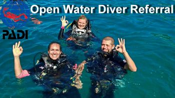 PADI Open Water Diver Referral