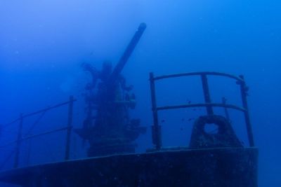 Дайвинг на Ко Тао и Самуи - затопленный корабль HTMS Sattakut