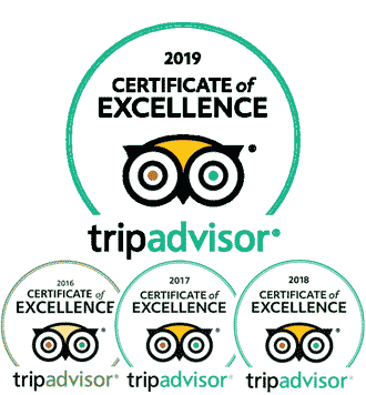 PADI Дайвинг Центр "Scuba Birds" -  Сертификат качества международного туристического портала TripAdvisor за 2016-2019 г.г. 